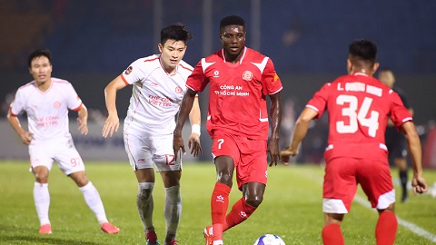 Trực tiếp CA TP.HCM 0-0 Thể Công: Hết hiệp 1